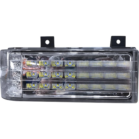Tiger Lights 12V Right LED Headlight 7.5Amps, Flood/Spot Combo Off-Road Light; TL8970R